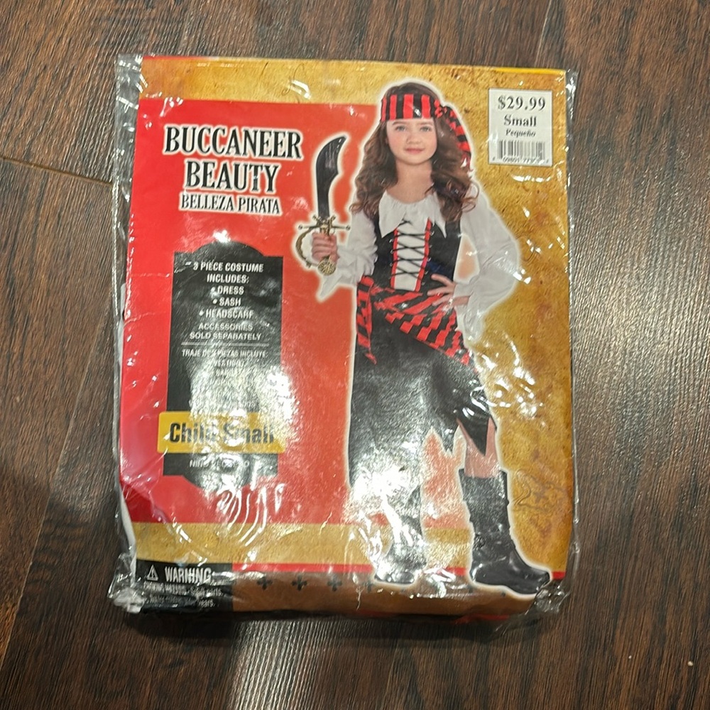 NWT! Buccaneer Beauty Pirate Costume - Small